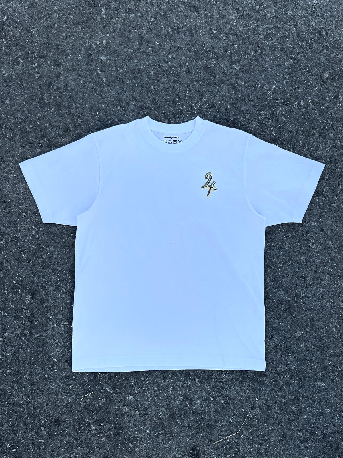 ‘Metallic’ Logo Tee.