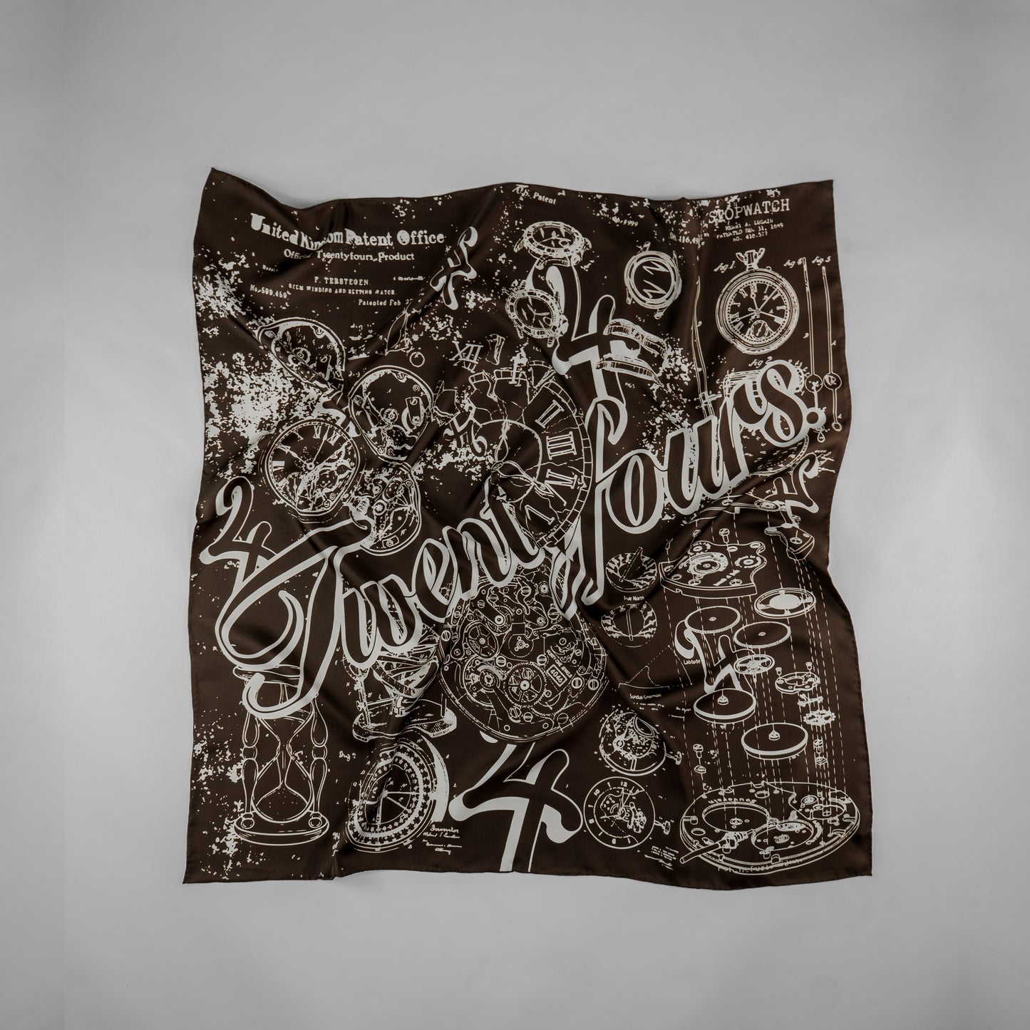 clockwork silk scarf.