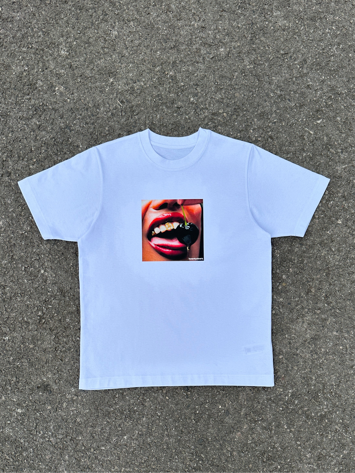 White - ‘Grillz’ Tee.
