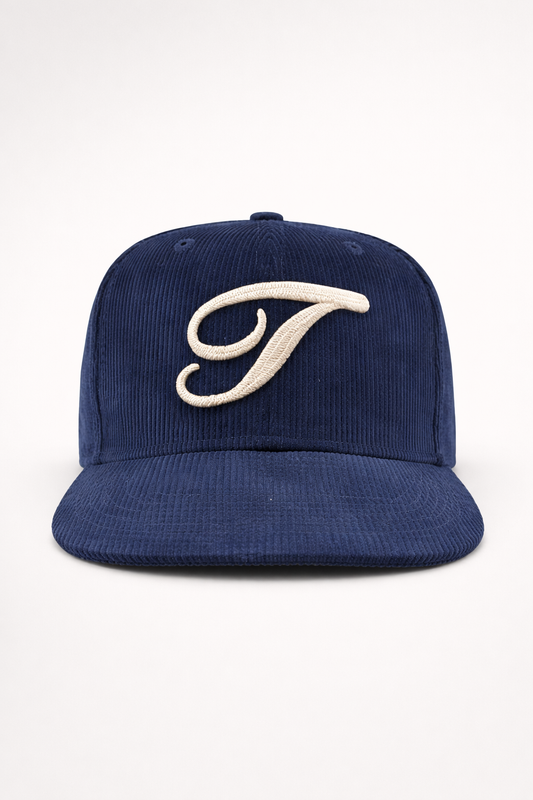 Corduroy cap. Deep Ocean’